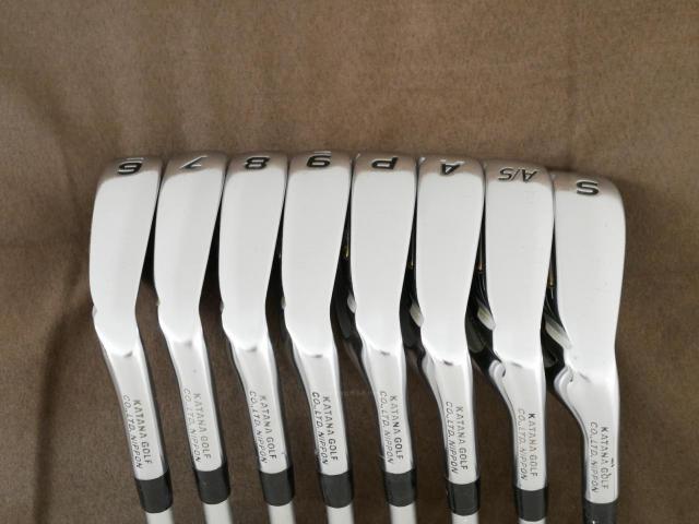 Iron set : Katana : ชุดเหล็ก Katana Voltio NINJA X (ออกปี 2020 หน้าเด้ง ตีไกลมากๆ) มีเหล็ก 6-Pw,Aw,As,Sw (8 ชิ้น) ก้านกราไฟต์ Fujikura Speeder 588 Flex R