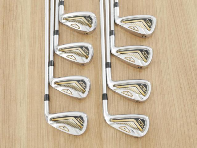 Iron set : Katana : ชุดเหล็ก Katana Voltio NINJA X (ออกปี 2020 หน้าเด้ง ตีไกลมากๆ) มีเหล็ก 6-Pw,Aw,As,Sw (8 ชิ้น) ก้านกราไฟต์ Fujikura Speeder 588 Flex R