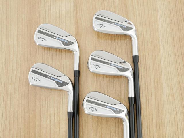 Iron set : Callaway : ชุดเหล็ก Callaway Paradym Ai Smoke (ออกปี 2024 ตีง่ายมาก ไกล Japan Spec.) มีเหล็ก 6-Pw (5 ชิ้น) ก้านกราไฟต์ Mitsubishi TENSEI 50 Flex R