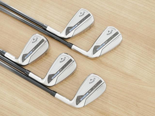 Iron set : Callaway : ชุดเหล็ก Callaway Paradym Ai Smoke (ออกปี 2024 ตีง่ายมาก ไกล Japan Spec.) มีเหล็ก 6-Pw (5 ชิ้น) ก้านกราไฟต์ Mitsubishi TENSEI 50 Flex R