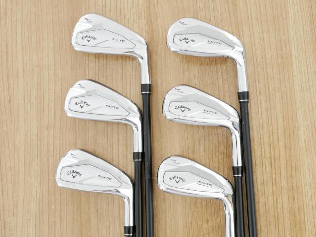 Iron set : Callaway : ชุดเหล็ก Callaway ELYTE Max Fast (ออกปี 2025 ตีง่ายมาก ไกล Japan Spec.) มีเหล็ก 6-Pw,Aw (6 ชิ้น) ก้านกราไฟต์ KBS PGI 60 Flex R