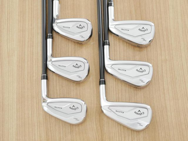 Iron set : Callaway : ชุดเหล็ก Callaway ELYTE Max Fast (ออกปี 2025 ตีง่ายมาก ไกล Japan Spec.) มีเหล็ก 6-Pw,Aw (6 ชิ้น) ก้านกราไฟต์ KBS PGI 60 Flex R