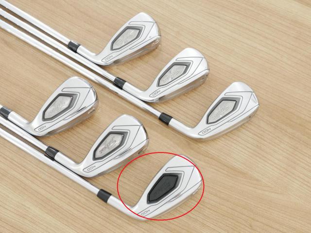 Iron set : Titleist : **มีตำหนิ** ชุดเหล็ก Titleist T400 (ตีง่ายที่สุด ไกลที่สุด ออกปี 2020) มีเหล็ก 6-Pw,43 (6 ชิ้น) ก้านเหล็ก NS Pro 950 NEO Flex S