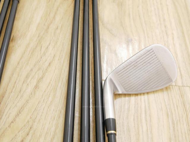 Iron set : Romaro : ชุดเหล็ก Romaro Ray Alpha Gold (ใบใหญ่ ตีไกลมากๆ หน้าเด้ง) มีเหล็ก 6-Pw,Aw,Sw (7 ชิ้น) ก้านกราไฟต์ Flex SR
