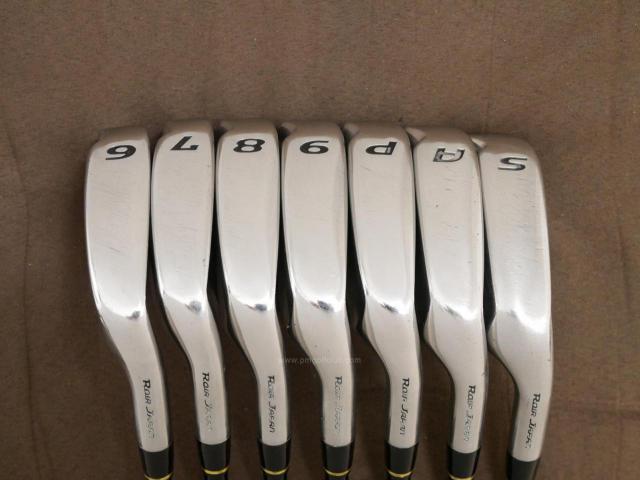 Iron set : Romaro : ชุดเหล็ก Romaro Ray Alpha Gold (ใบใหญ่ ตีไกลมากๆ หน้าเด้ง) มีเหล็ก 6-Pw,Aw,Sw (7 ชิ้น) ก้านกราไฟต์ Flex SR