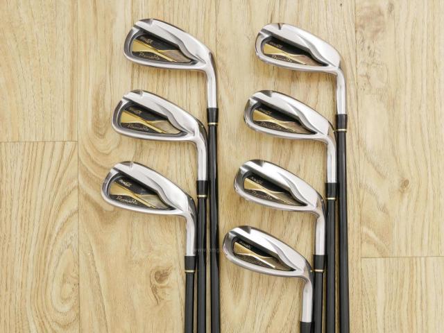 Iron set : Romaro : ชุดเหล็ก Romaro Ray Alpha Gold (ใบใหญ่ ตีไกลมากๆ หน้าเด้ง) มีเหล็ก 6-Pw,Aw,Sw (7 ชิ้น) ก้านกราไฟต์ Flex SR