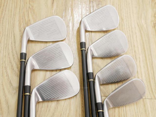 Iron set : Romaro : ชุดเหล็ก Romaro Ray Alpha Gold (ใบใหญ่ ตีไกลมากๆ หน้าเด้ง) มีเหล็ก 6-Pw,Aw,Sw (7 ชิ้น) ก้านกราไฟต์ Flex SR