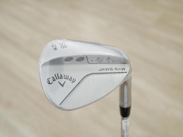 Wedge : Callaway : **ของใหม่ ยังไม่แกะพลาสติก** Wedge Callaway JAWS RAW (รุ่นใหม่ ปี 2023) Loft 58 ก้านเหล็ก NS Pro 950 NEO Flex S
