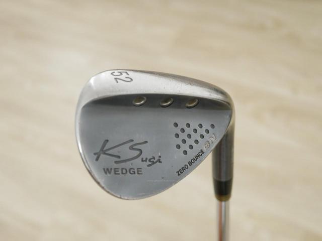 Wedge : Other : Wedge Maruman KS Zero Bounce GN Forged (รุ่นใหม่ ใบใหญ่ ตีง่ายมากๆ) Loft 52 ก้านเหล็ก Flex S