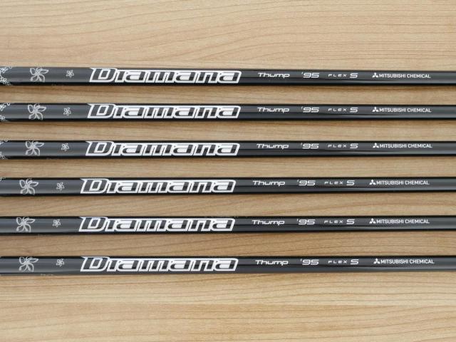 Iron set : Taylormade : ชุดเหล็ก Taylormade P770 Forged (รุ่นปี 2023 นุ่ม แน่น)  มีเหล็ก 5-Pw (6 ชิ้น) ก้านกราไฟต์ Mitsubishi Diamana Thump i95 Flex S