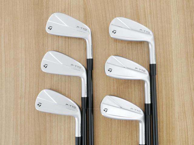 Iron set : Taylormade : ชุดเหล็ก Taylormade P770 Forged (รุ่นปี 2023 นุ่ม แน่น)  มีเหล็ก 5-Pw (6 ชิ้น) ก้านกราไฟต์ Mitsubishi Diamana Thump i95 Flex S