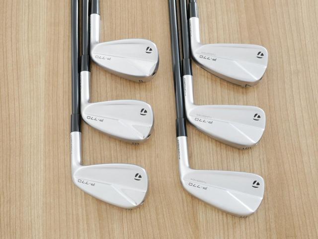 Iron set : Taylormade : ชุดเหล็ก Taylormade P770 Forged (รุ่นปี 2023 นุ่ม แน่น)  มีเหล็ก 5-Pw (6 ชิ้น) ก้านกราไฟต์ Mitsubishi Diamana Thump i95 Flex S