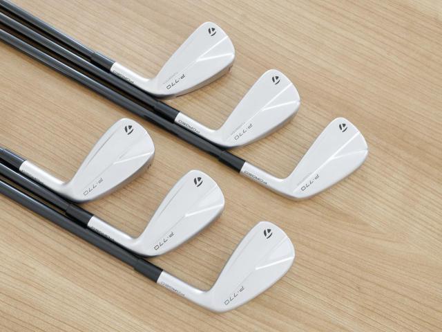Iron set : Taylormade : ชุดเหล็ก Taylormade P770 Forged (รุ่นปี 2023 นุ่ม แน่น)  มีเหล็ก 5-Pw (6 ชิ้น) ก้านกราไฟต์ Mitsubishi Diamana Thump i95 Flex S