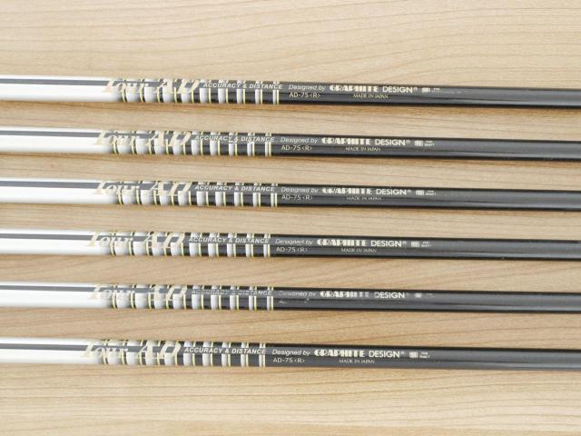 Iron set : Yamaha : ชุดเหล็ก Yamaha Inpres X D Forged (ใบใหญ่ ตีง่าย ไกล) มีเหล็ก 5-Pw (6 ชิ้น) ก้านกราไฟต์ Tour AD 75 Flex R