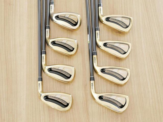 Iron set : PRGR : ชุดเหล็ก PRGR H/S 701 (หน้า Maraging เด้ง ไกล) มีเหล็ก 5-Pw,Aw,Sw (8 ชิ้น) ก้าน M-37 Flex R