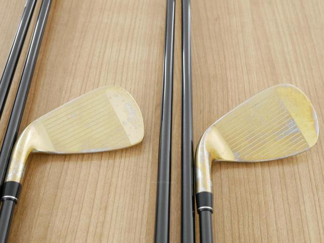 Iron set : PRGR : ชุดเหล็ก PRGR H/S 701 (หน้า Maraging เด้ง ไกล) มีเหล็ก 5-Pw,Aw,Sw (8 ชิ้น) ก้าน M-37 Flex R