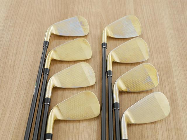 Iron set : PRGR : ชุดเหล็ก PRGR H/S 701 (หน้า Maraging เด้ง ไกล) มีเหล็ก 5-Pw,Aw,Sw (8 ชิ้น) ก้าน M-37 Flex R