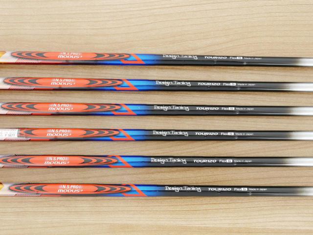 Iron set : Taylormade : ชุดเหล็ก Taylormade M4 (รุ่นปี 2018) มีเหล็ก 5-Pw (6 ชิ้น) ก้านเหล็ก Design Tuning Modus 120 Flex S