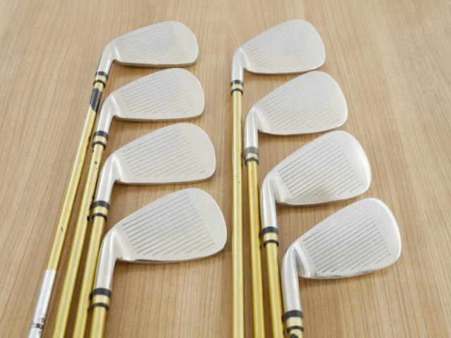 Iron set : Kasco : ชุดเหล็ก Kasco Indeed EX (Maraging Face) มีเหล็ก 5-Pw,Aw,Sw (8 ชิ้น) ก้านกราไฟต์ Flex R
