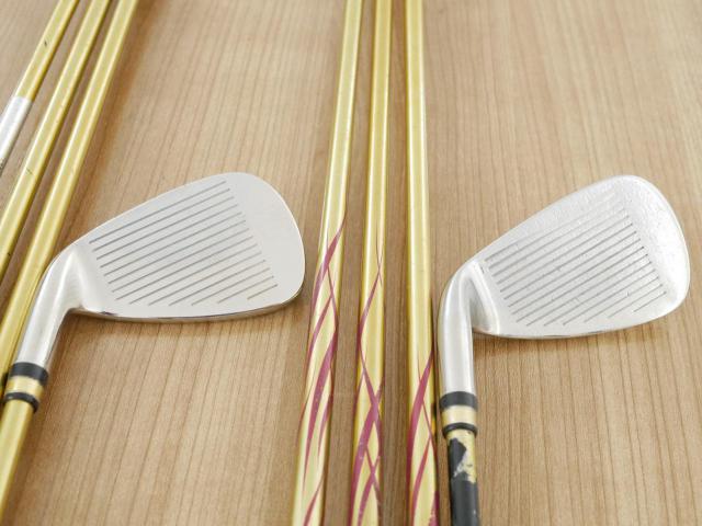 Iron set : Kasco : ชุดเหล็ก Kasco Indeed EX (Maraging Face) มีเหล็ก 5-Pw,Aw,Sw (8 ชิ้น) ก้านกราไฟต์ Flex R