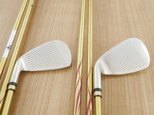 Iron set : Kasco : ชุดเหล็ก Kasco Indeed EX (Maraging Face) มีเหล็ก 5-Pw,Aw,Sw (8 ชิ้น) ก้านกราไฟต์ Flex R