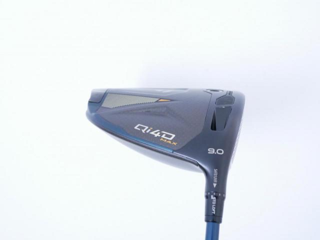 Driver : Taylormade : ไดรเวอร์ Taylormade Qi4D MAX (รุ่นใหม่ล่าสุด ออกปี 2026) Loft 9 ก้าน Mitsubishi TENSEI TM50 Flex S