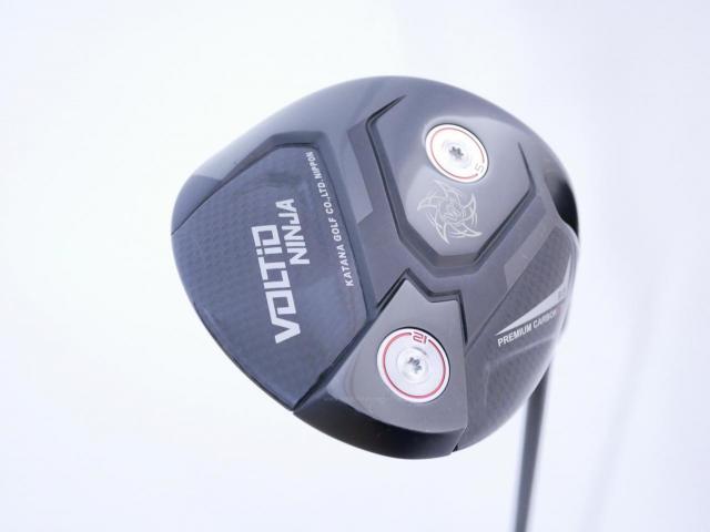 Driver : Katana : ไดรเวอร์ Katana Voltio NINJA Premium Carbon II TI (รุ่นใหม่ล่าสุด ออกปี 2025 ตีไกลมากๆ) Loft 9.5 ก้าน Tour AD VG-02 Flex S