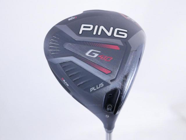 Driver : PING : ไดรเวอร์ Ping G410 Plus (ออกปี 2019 Japan Spec) Loft 9 (ปรับได้) ก้าน Mitsubishi Diamana ZF70 Flex TX