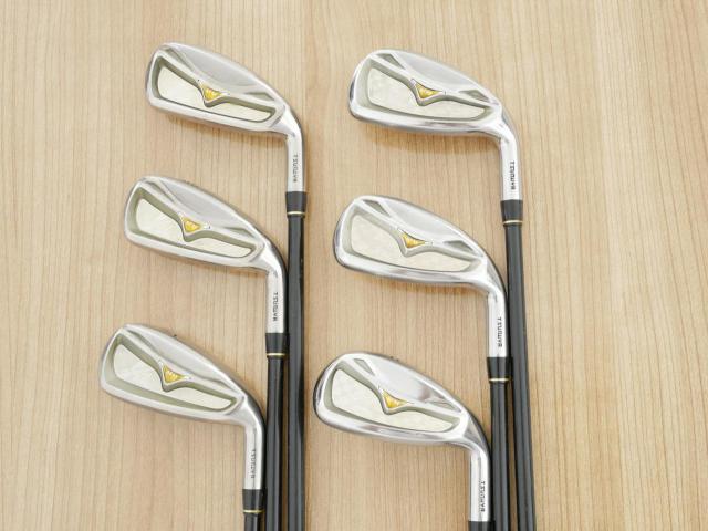 Iron set : Tsuruya : ชุดเหล็ก Tsuruya AXEL GX MM (หน้าเด้ง เบา อ่อน เหมาะกับซีเนียร์) มีเหล็ก 5-Pw (6 ชิ้น) ก้านกราไฟต์ FLex R