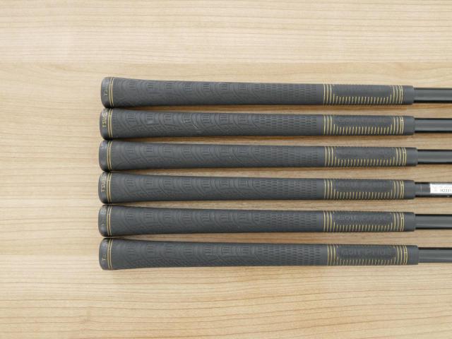 Iron set : Tsuruya : ชุดเหล็ก Tsuruya AXEL GX MM (หน้าเด้ง เบา อ่อน เหมาะกับซีเนียร์) มีเหล็ก 5-Pw (6 ชิ้น) ก้านกราไฟต์ FLex R
