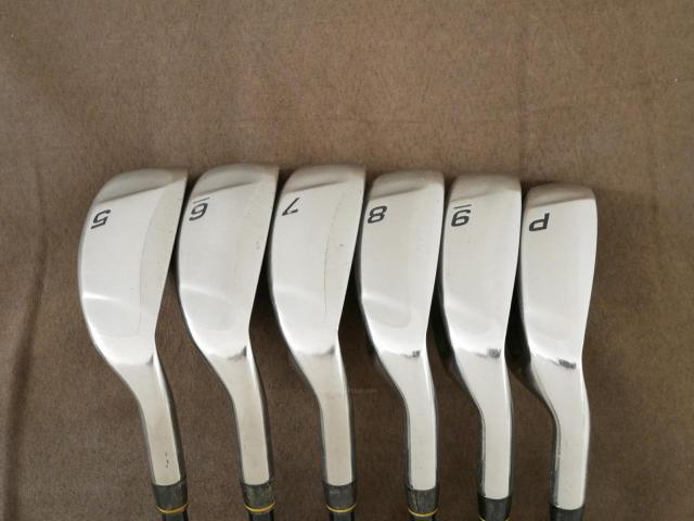 Iron set : Tsuruya : ชุดเหล็ก Tsuruya AXEL GX MM (หน้าเด้ง เบา อ่อน เหมาะกับซีเนียร์) มีเหล็ก 5-Pw (6 ชิ้น) ก้านกราไฟต์ FLex R