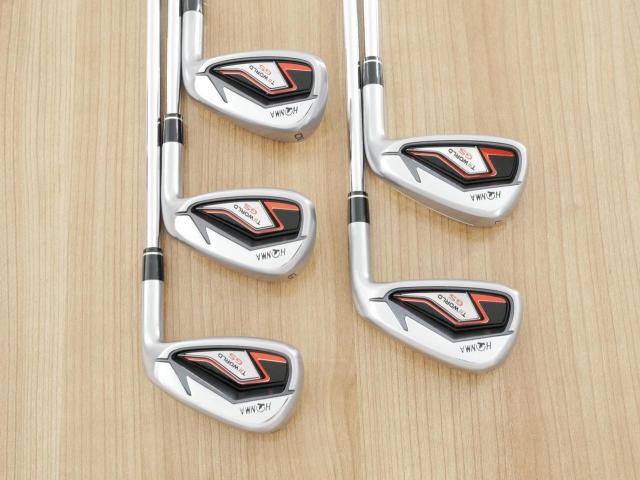 Iron set : Honma : ชุดเหล็ก Honma Tour World GS (ออกปี 2021 ใบใหญ่ ตีง่าย ไกล) มีเหล็ก 6-10 (5 ชิ้น) ก้านเหล็ก NS Pro 950 NEO Flex R