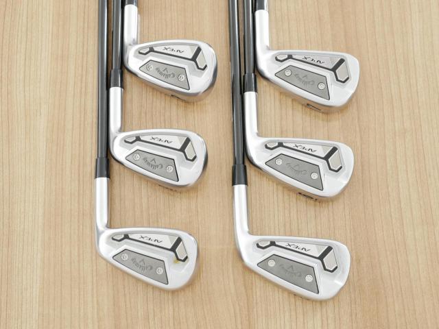 Iron set : Callaway : ชุดเหล็ก Callaway APEX TCB Forged (รุ่นปี 2022) มีเหล็ก 5-Pw (6 ชิ้น) ก้านกราไฟต์ Tour AD-65 II Flex S