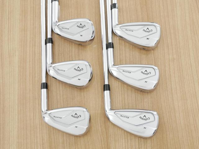 Iron set : Callaway : ชุดเหล็ก Callaway ELYTE X (ออกปี 2025 ตีง่ายมาก ไกล Japan Spec.) มีเหล็ก 6-Pw,Gw (6 ชิ้น) ก้านเหล็ก NS Pro 950 NEO Flex S