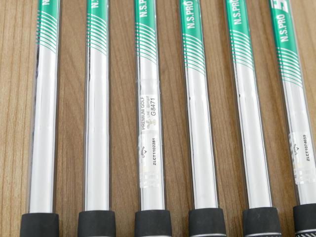 Iron set : Callaway : ชุดเหล็ก Callaway ELYTE X (ออกปี 2025 ตีง่ายมาก ไกล Japan Spec.) มีเหล็ก 6-Pw,Gw (6 ชิ้น) ก้านเหล็ก NS Pro 950 NEO Flex S