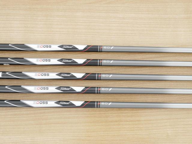 Iron set : Titleist : ชุดเหล็ก Titleist T300 (ปี 2022) มีเหล็ก 6-Pw (5 ชิ้น) ก้านกราไฟต์ Titleist 3D055 60 Flex SR