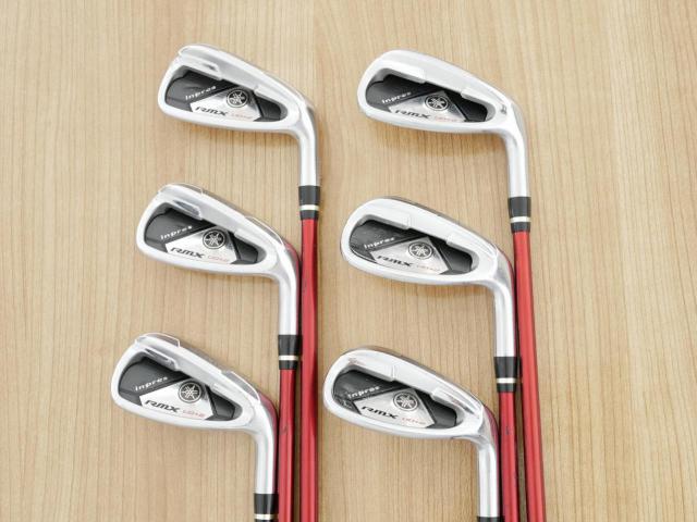 Iron set : Yamaha : ชุดเหล็ก Yamaha Inpres RMX UD+2 (ปี 2017 ตีไกลที่สุด ไกลกว่าเหล็กทั่วไป 2 เบอร์) มีเหล็ก 7-Pw,Aw,As (6 ชิ้น) ก้านกราไฟต์ Mitsubishi Bassara i50xct Flex R