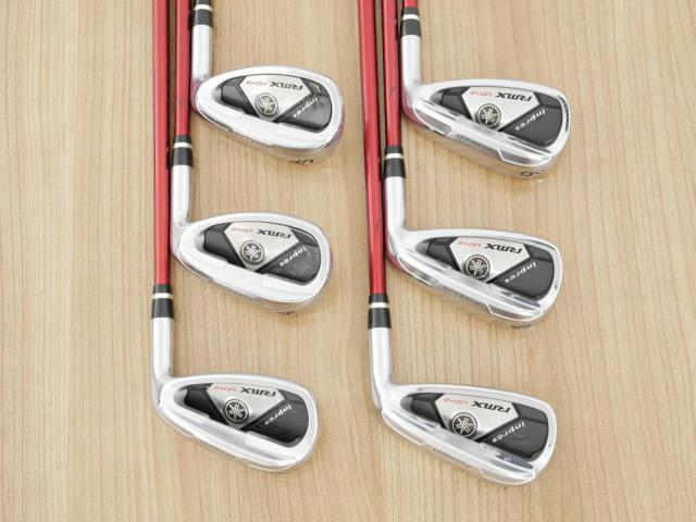 Iron set : Yamaha : ชุดเหล็ก Yamaha Inpres RMX UD+2 (ปี 2017 ตีไกลที่สุด ไกลกว่าเหล็กทั่วไป 2 เบอร์) มีเหล็ก 7-Pw,Aw,As (6 ชิ้น) ก้านกราไฟต์ Mitsubishi Bassara i50xct Flex R