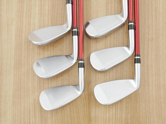 Iron set : Yamaha : ชุดเหล็ก Yamaha Inpres RMX UD+2 (ปี 2017 ตีไกลที่สุด ไกลกว่าเหล็กทั่วไป 2 เบอร์) มีเหล็ก 7-Pw,Aw,As (6 ชิ้น) ก้านกราไฟต์ Mitsubishi Bassara i50xct Flex R