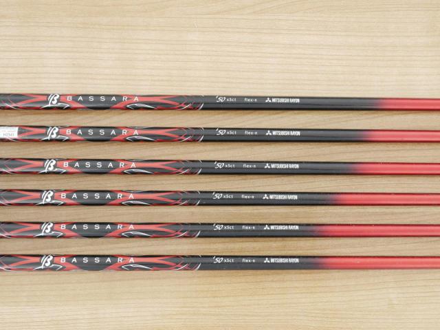 Iron set : Yamaha : ชุดเหล็ก Yamaha Inpres RMX UD+2 (ปี 2017 ตีไกลที่สุด ไกลกว่าเหล็กทั่วไป 2 เบอร์) มีเหล็ก 7-Pw,Aw,As (6 ชิ้น) ก้านกราไฟต์ Mitsubishi Bassara i50xct Flex R
