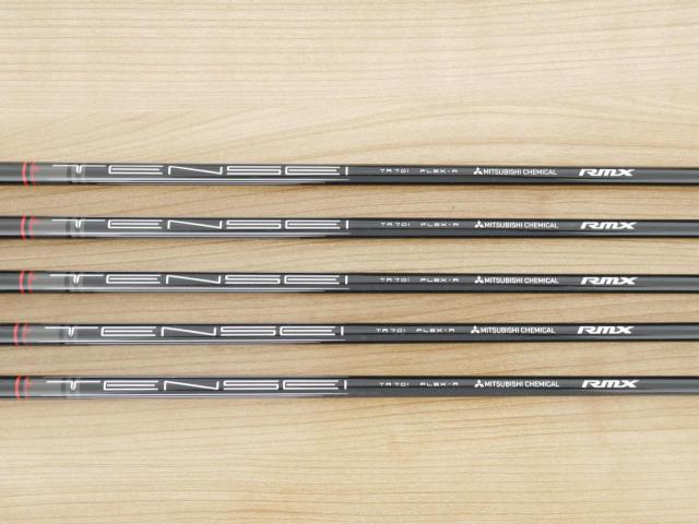 Iron set : Yamaha : ชุดเหล็ก Yamaha RMX VDX (รุ่นล่าสุด ออกปี 2024 ตีไกลและง่ายมากๆๆ ค่า MOI สูงสุด) มีเหล็ก 6-Pw (5 ชิ้น) ก้านกราไฟต์ Mitsubishi TENSEI TR 70i Flex R