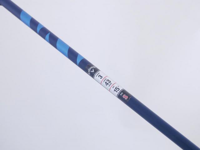 Fairway Wood : callaway : หัวไม้ 3 Callaway Paradym (รุ่นปี 2023 Japan Spec.) Loft 15 (ปรับได้) ก้าน Fujikura Ventus TR 5 Flex S