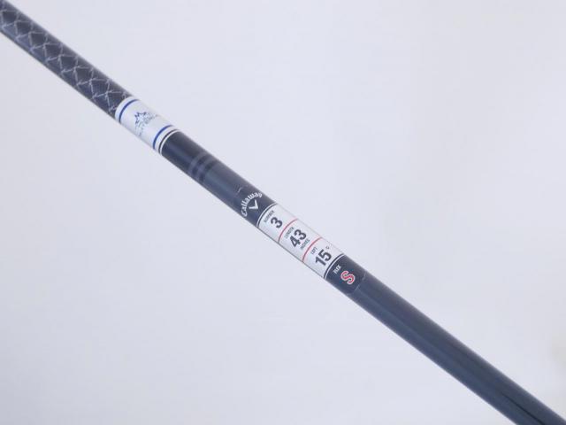 Fairway Wood : callaway : หัวไม้ 3 Callaway Paradym AI Smoke MAX (รุ่นปี 2024 Japan Spec.) Loft 15 ก้าน Mitsubishi TENSEI 50 Flex S