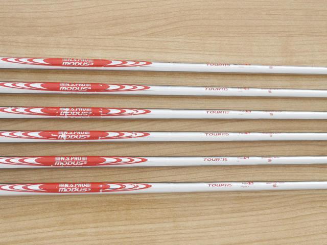 Iron set : Titleist : ชุดเหล็ก Titleist T100 Forged (รุ่นปี 2022) มีเหล็ก 5-Pw (6 ชิ้น) ก้านเหล็ก NS Pro Modus 115 Flex S 