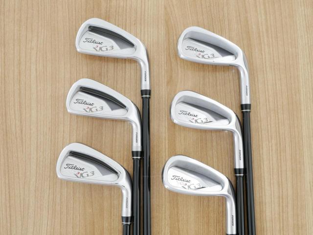 Iron set : Titleist : ชุดเหล็ก Titleist VG3 Forged (Japan Spec.) มีเหล็ก 5-Pw (6 ชิ้น) ก้านกราไฟต์ Flex S