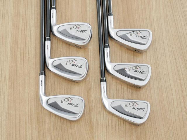Iron set : Titleist : ชุดเหล็ก Titleist VG3 Forged (Japan Spec.) มีเหล็ก 5-Pw (6 ชิ้น) ก้านกราไฟต์ Flex S