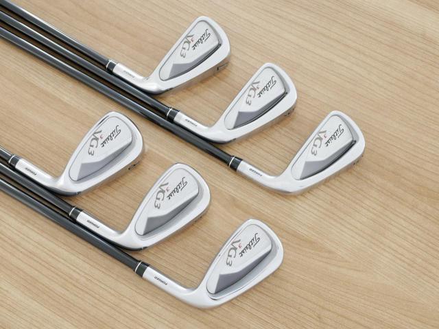 Iron set : Titleist : ชุดเหล็ก Titleist VG3 Forged (Japan Spec.) มีเหล็ก 5-Pw (6 ชิ้น) ก้านกราไฟต์ Flex S