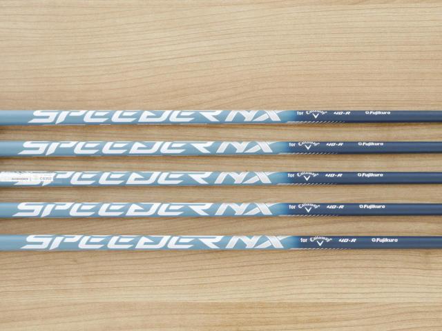 Iron set : Callaway : ชุดเหล็ก Callaway Paradym Max Fast (ออกปี 2023 ตีง่ายสุด ไกลสุดของ Callaway Japan Spec.) มีเหล็ก 6-Pw (5 ชิ้น) ก้านกราไฟต์ Fujikura Speeder NX 40 Flex R