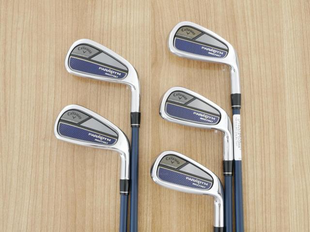 Iron set : Callaway : ชุดเหล็ก Callaway Paradym Max Fast (ออกปี 2023 ตีง่ายสุด ไกลสุดของ Callaway Japan Spec.) มีเหล็ก 6-Pw (5 ชิ้น) ก้านกราไฟต์ Fujikura Speeder NX 40 Flex R