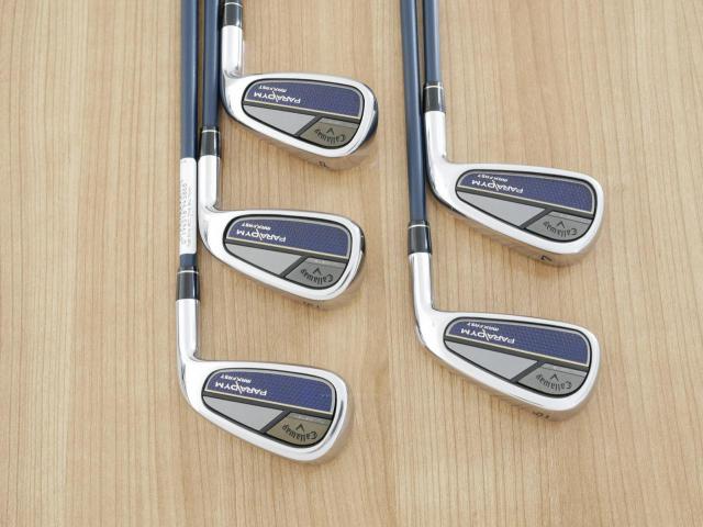 Iron set : Callaway : ชุดเหล็ก Callaway Paradym Max Fast (ออกปี 2023 ตีง่ายสุด ไกลสุดของ Callaway Japan Spec.) มีเหล็ก 6-Pw (5 ชิ้น) ก้านกราไฟต์ Fujikura Speeder NX 40 Flex R